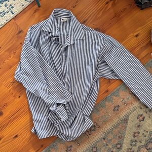 Striped Button Down Shirt
